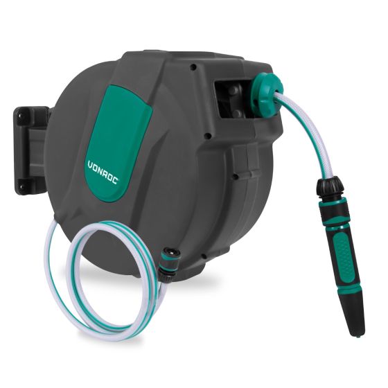 Looking for an automatic hose reel - incl. 15m garden hose?